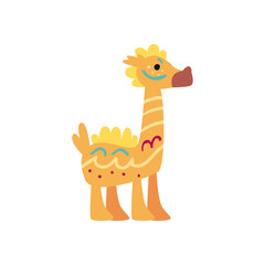 Poster - mexican pinata free form style icon vector design