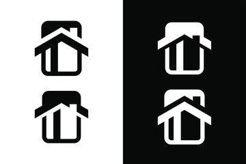 Home card concept. Very suitable in various business purposes, also for icon, symbol and many more.