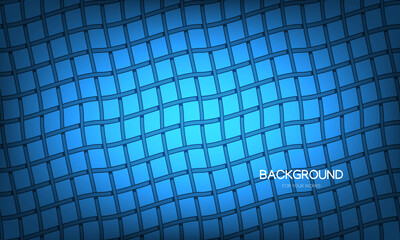 Aufkleber - Blue background with wrought patterns. For use in all types of design work.