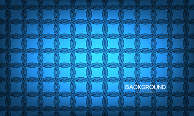 Aufkleber - Blue background with wrought patterns. For use in all types of design work.
