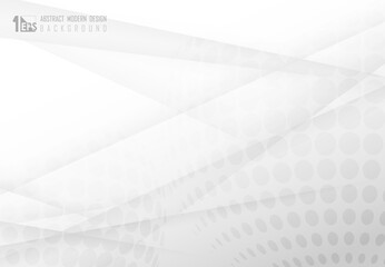 Poster - abstract tech of geometric pattern design technology background. illustration vector eps10