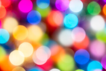 Wall Mural - Defocused ligths