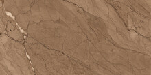 Brown Marble Texture Background, Ivory Emperador Tiles Marble Stone Surface, Close Up Italian Mineral Textured, Polished Natural Exotic Modern Interior Limestone, Quartzite Matt Portoro Granite Tile.