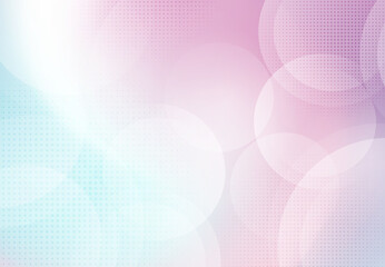Poster - abstract hologram colorful gradient design with halftone with bokeh circle decoration background. il