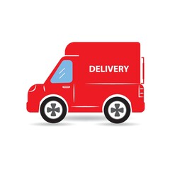 Poster - Delivery truck