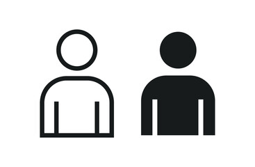 Poster - High Quality Simple Black Icon on White Background . Isolated Vector Element