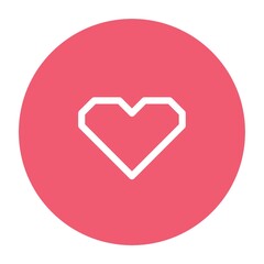 Poster - heart icon