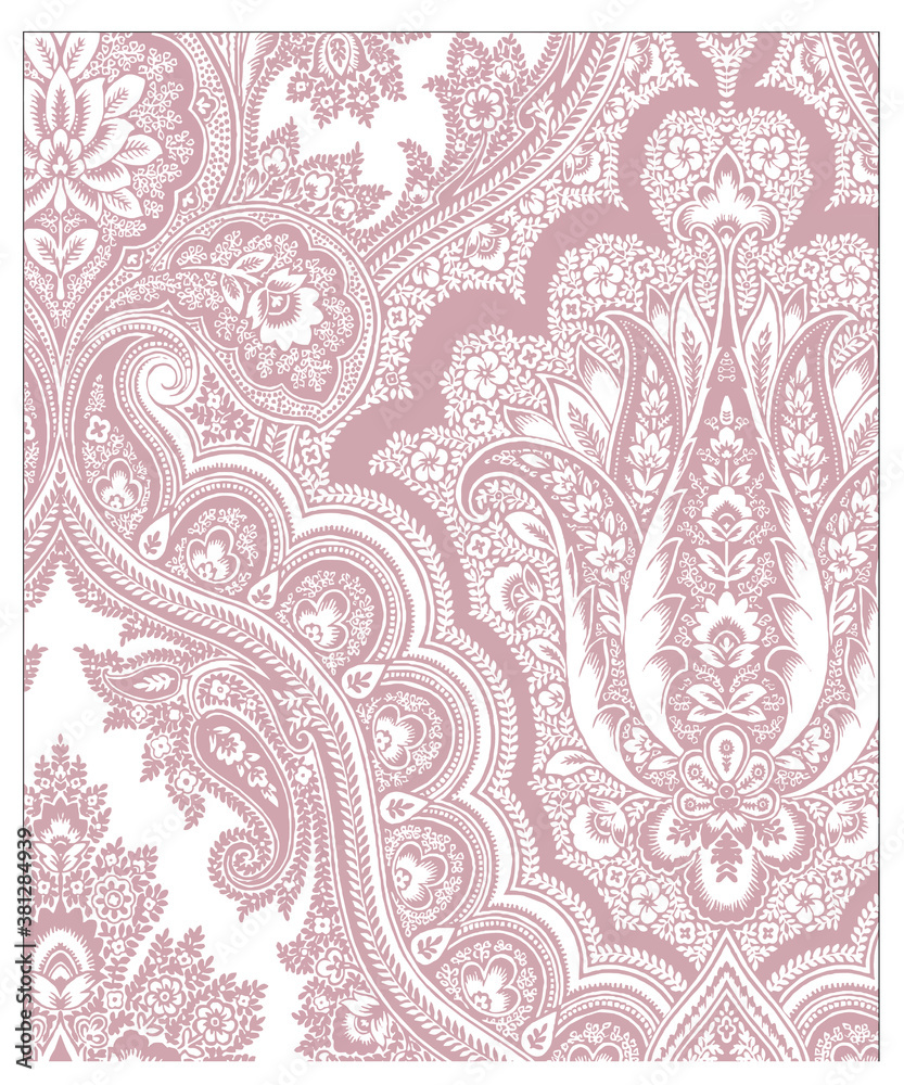Vector Illustration of textile print design Stock Vector | Adobe Stock