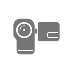 Poster - Digital video camera icon