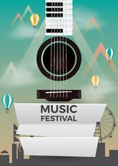 Poster - music festival poster design