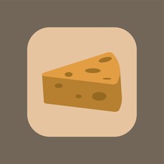 Sticker - cheese block