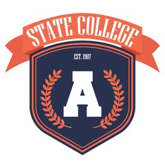 Sticker - state college design