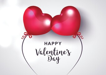 Poster - Happy valentines day greeting