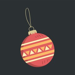 Sticker - Christmas bauble