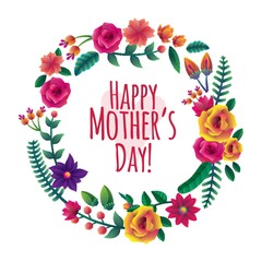 Sticker - happy mother's day design