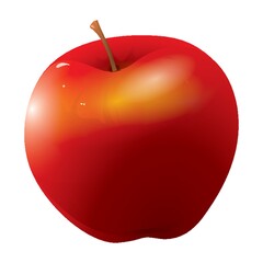 Sticker - red apple