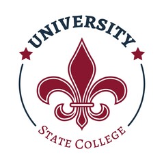 Canvas Print - university state college design