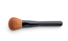 Make Up Brush Powder Blusher Isolated On White Background