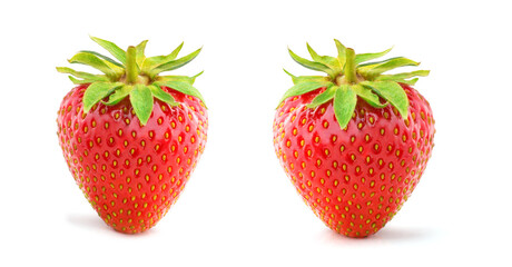 Canvas Print - Strawberry isolated on white background