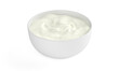 Bowl of yogurt 3d rendering