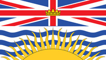 Flag  Of The Canadian Province Of British Columbia