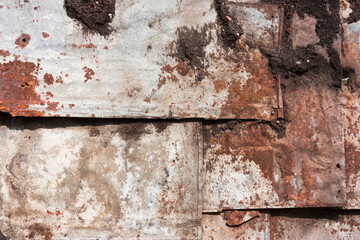 brown grunge metal rusty old background