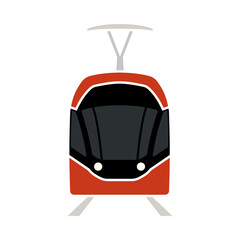 Canvas Print - Tram Icon