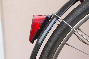 Sticker - Closeup of a bicycle wheel