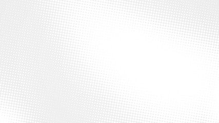 Poster - Dot white gray wave light technology texture background. Abstract big data digital concept. 3d rendering.
