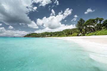 Wall Mural - beach on mahe island, seychelles