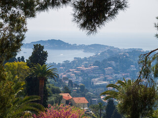 Wall Mural - View of the bay at Saint-Jean-Cap-Ferrat, French Riviera, Cote d'Azur, southern France