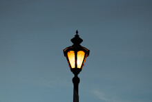 Street Lamp On Sky