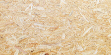 OSB Texture Of The Material - Recycled Compressed Wood Chips Plate, Plywood Texture, Close-up