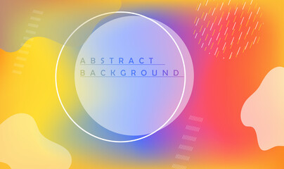 Wall Mural - Abstract Gradient Colorful Vector Background For Your Design