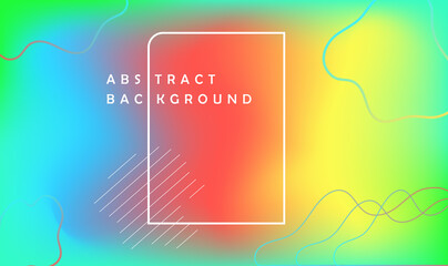 Poster - Abstract Creative Gradient Vector Background 