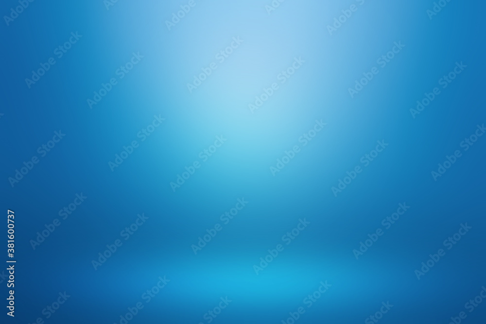 blue gradient abstract background with soft spot light for product ...