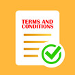 © Arcady - Terms and conditions agreement vector icon