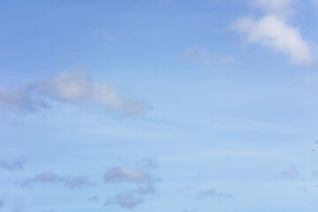 Wall Mural - abstract atmosphere background, blue sky with clouds, copy space