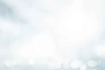 medical health care concept: abstract blur white snow with bokeh light winter texture background
