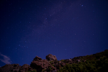 Canvas Print - starry night sky