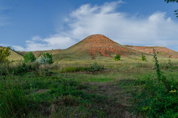 Wall Mural - landscape with sky