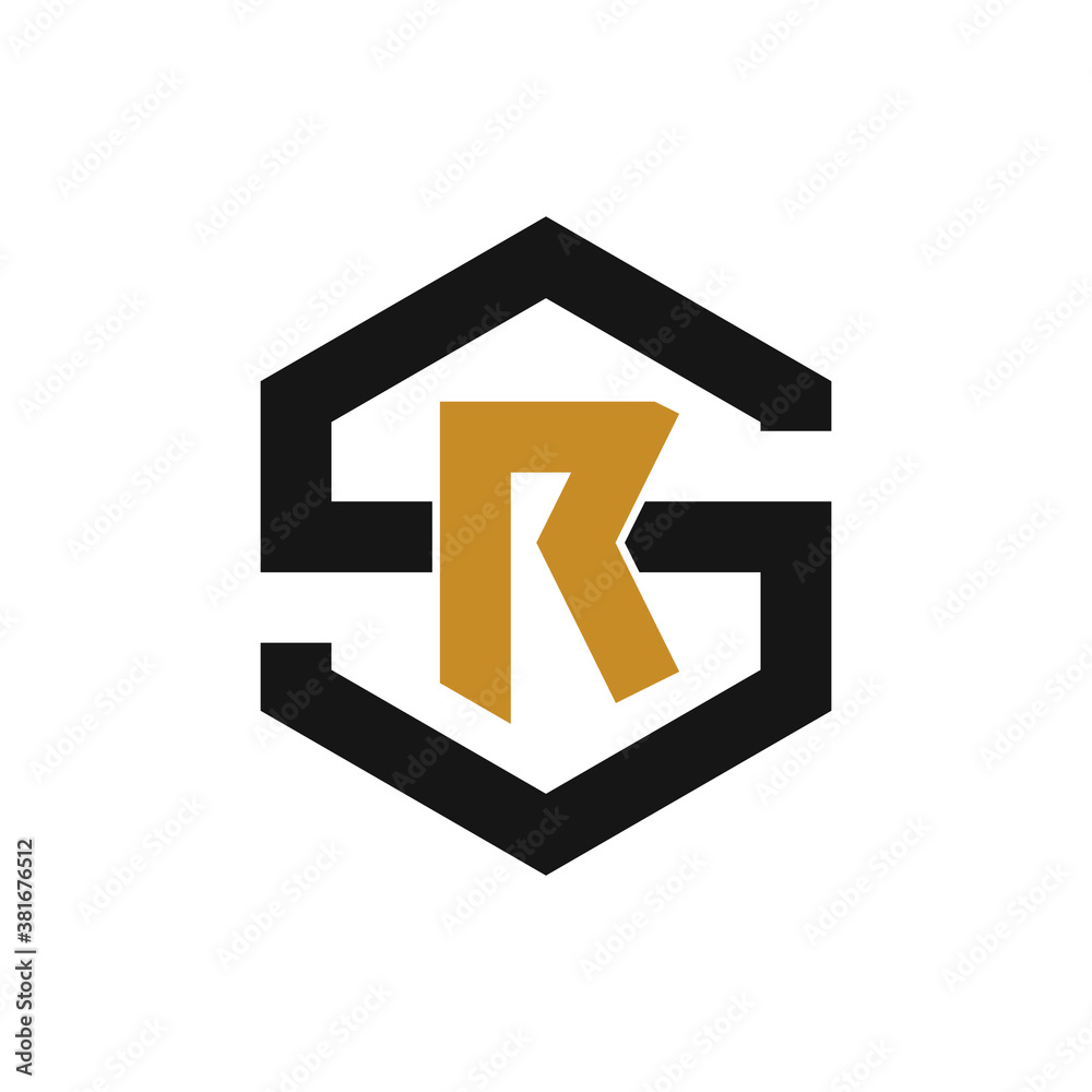 Initial letter rs logo or sr logo vector design template Stock Vector ...