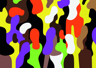 people - abstract background 