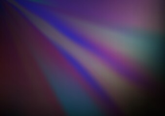 Wall Mural - Dark Purple vector blurred shine abstract background. Modern geometrical abstract illustration with gradient. The template for backgrounds of cell phones.