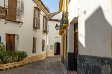 White Washed Buildings of Cordoba Spain