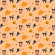 © Вероника Пушкарева - Halloween pattern