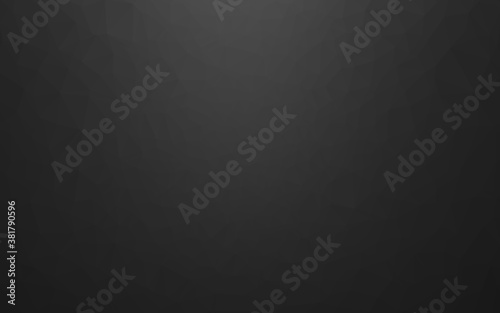 Fotografía Dark Silver, Gray vector blurry triangle pattern