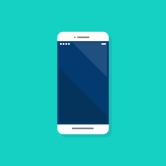 Smartphone flat icon