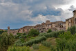 Blick auf die Altstadt von Colle di Val d'Elsa in der Toskana in Italien