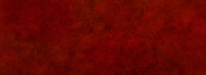 Wall Mural - red burgundy rich deep abstract background with chaotic spots. Watercolor painting effect, watercolor paint stains, slight graininess. Universal background for decor